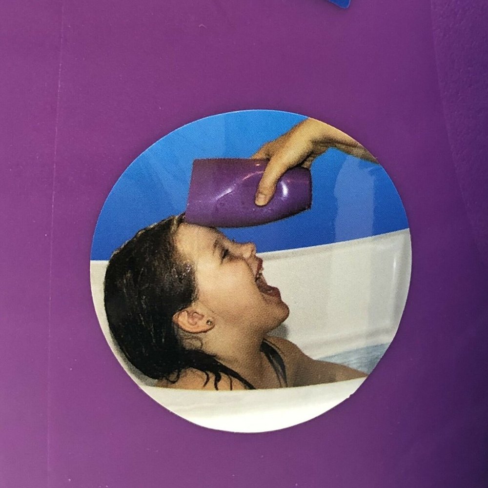 (3) Raz Tub Time Fun Tear Free Rinse Soft Cups